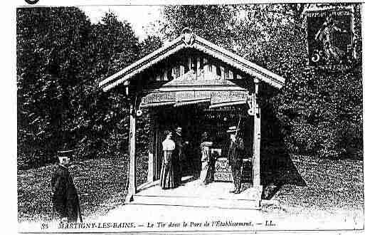 Ville de MARTIGNYLESBAINS Carte postale ancienne