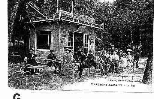 Ville de MARTIGNYLESBAINS Carte postale ancienne