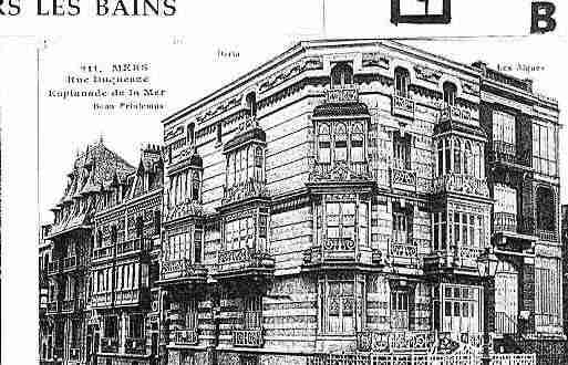 Ville de MERSLESBAINS Carte postale ancienne