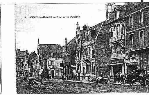 Ville de MERSLESBAINS Carte postale ancienne