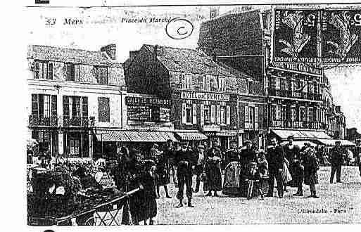 Ville de MERSLESBAINS Carte postale ancienne