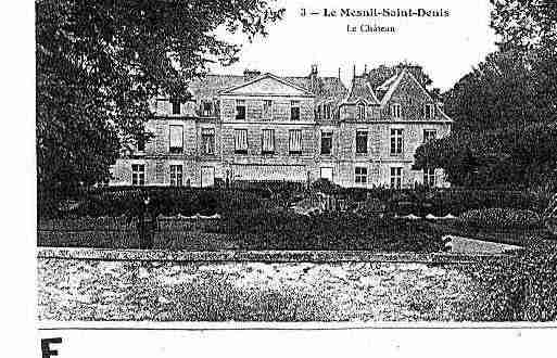 Ville de MESNILSAINTDENIS(LE) Carte postale ancienne