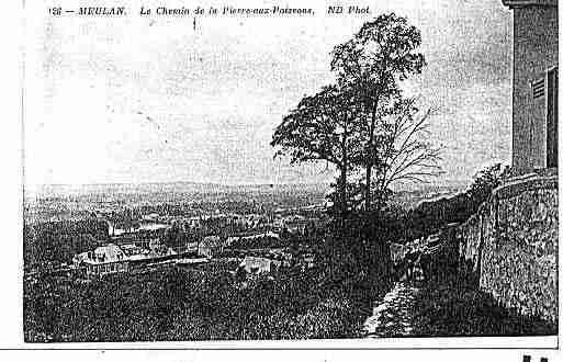 Ville de MEULAN Carte postale ancienne