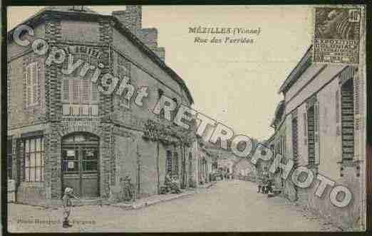 Ville de MEZILLES Carte postale ancienne