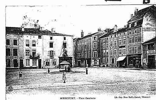 Ville de MIRECOURT Carte postale ancienne