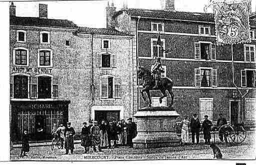 Ville de MIRECOURT Carte postale ancienne