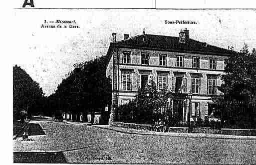 Ville de MIRECOURT Carte postale ancienne