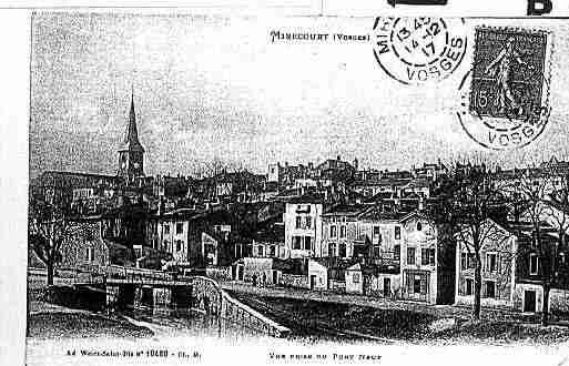 Ville de MIRECOURT Carte postale ancienne