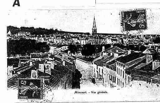 Ville de MIRECOURT Carte postale ancienne