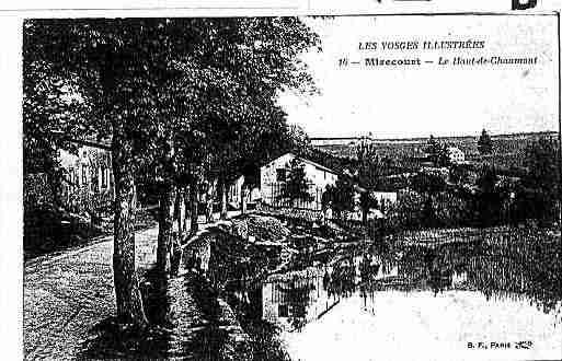 Ville de MIRECOURT Carte postale ancienne