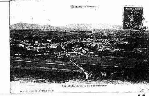 Ville de MIRECOURT Carte postale ancienne