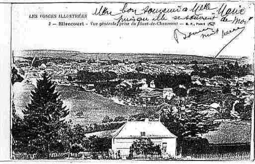 Ville de MIRECOURT Carte postale ancienne