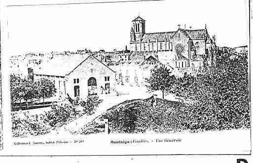 Ville de MONTAIGU Carte postale ancienne