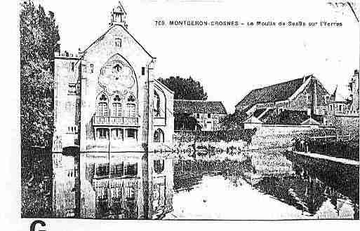 Ville de MONTGERON Carte postale ancienne