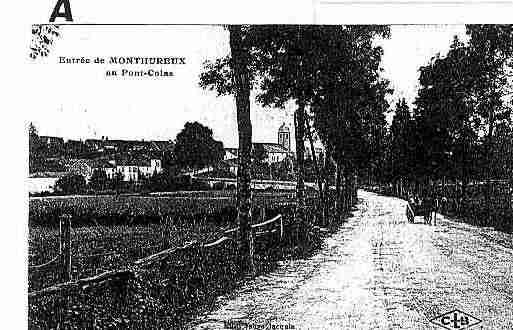 Ville de MONTHUREUXSURSAONE Carte postale ancienne