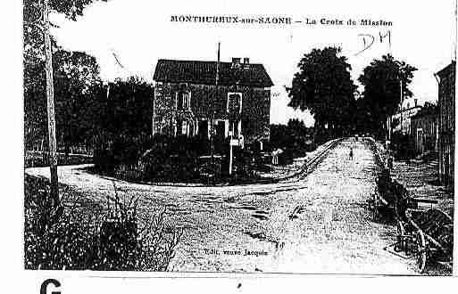 Ville de MONTHUREUXSURSAONE Carte postale ancienne