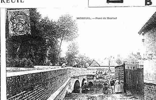 Ville de MOREUIL Carte postale ancienne