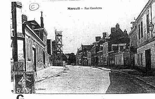 Ville de MOREUIL Carte postale ancienne