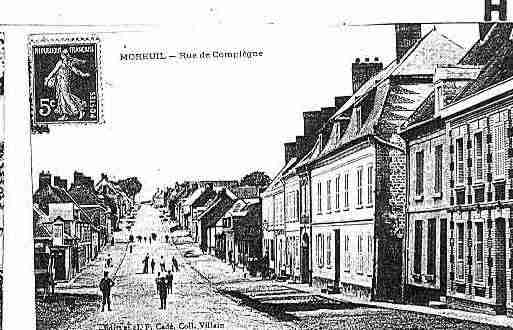 Ville de MOREUIL Carte postale ancienne