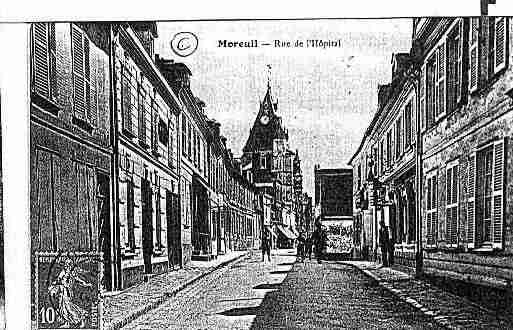 Ville de MOREUIL Carte postale ancienne