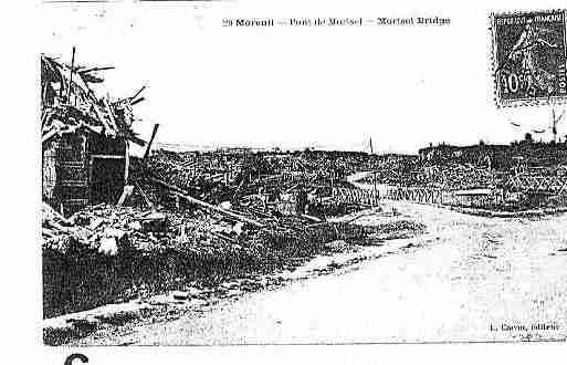 Ville de MOREUIL Carte postale ancienne