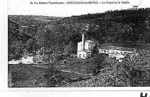 Ville de MORTAGNESURSEVRE Carte postale ancienne