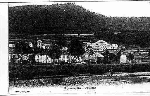 Ville de MOYENMOUTIER Carte postale ancienne