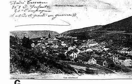 Ville de MOYENMOUTIER Carte postale ancienne