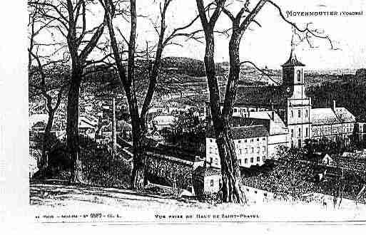 Ville de MOYENMOUTIER Carte postale ancienne