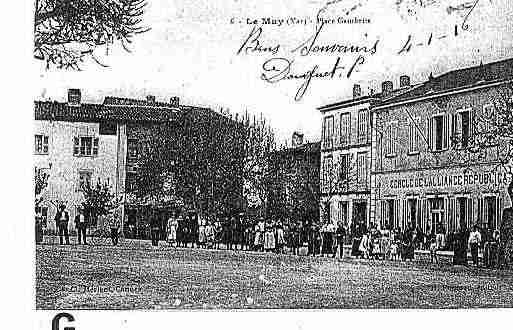 Ville de MUY(LE) Carte postale ancienne