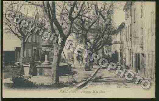 Ville de NANSLESPINS Carte postale ancienne