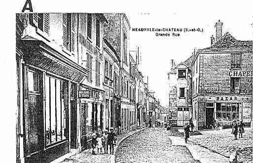 Ville de NEAUPHLELECHATEAU Carte postale ancienne