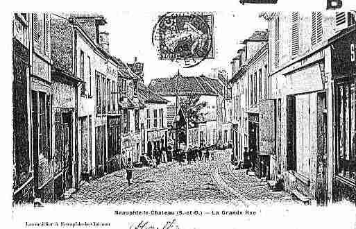 Ville de NEAUPHLELECHATEAU Carte postale ancienne