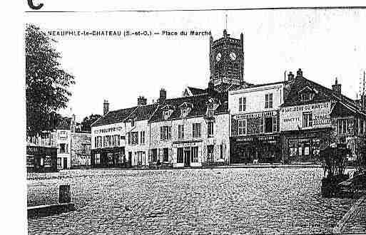 Ville de NEAUPHLELECHATEAU Carte postale ancienne