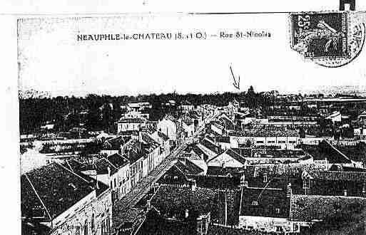 Ville de NEAUPHLELECHATEAU Carte postale ancienne