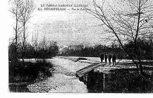 Ville de NEGREPELISSE Carte postale ancienne