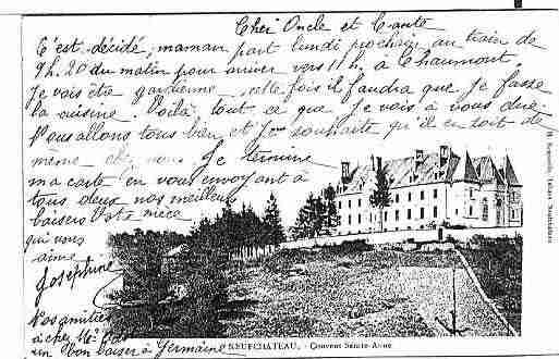 Ville de NEUFCHATEAU Carte postale ancienne