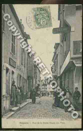 Ville de NOYERS Carte postale ancienne