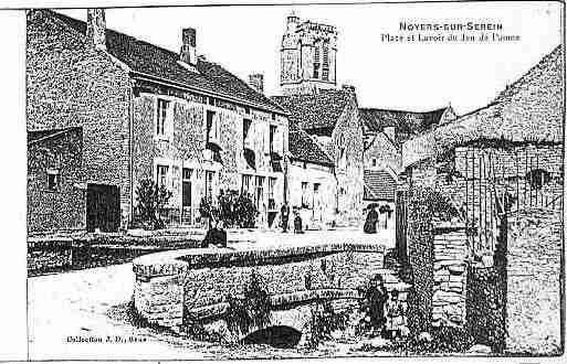 Ville de NOYERS Carte postale ancienne