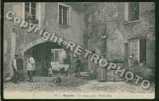 Ville de NOYERS Carte postale ancienne