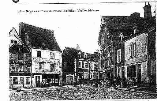 Ville de NOYERS Carte postale ancienne