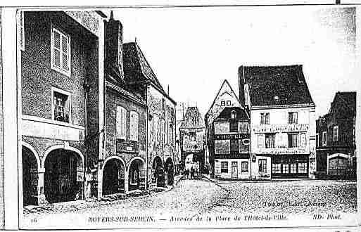 Ville de NOYERS Carte postale ancienne