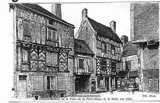 Ville de NOYERS Carte postale ancienne