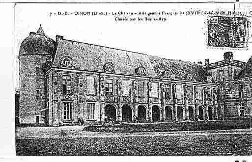 Ville de OIRON Carte postale ancienne