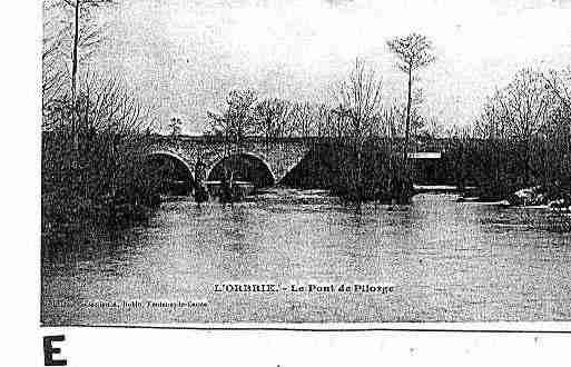 Ville de ORBRIE(L\') Carte postale ancienne