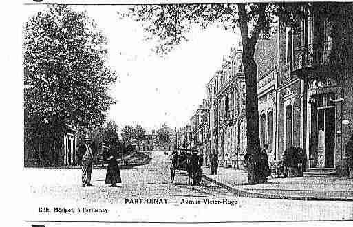 Ville de PARTHENAY Carte postale ancienne