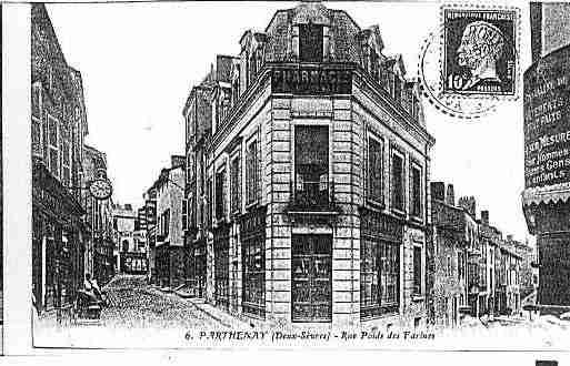 Ville de PARTHENAY Carte postale ancienne