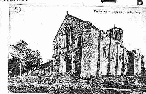 Ville de PARTHENAY Carte postale ancienne