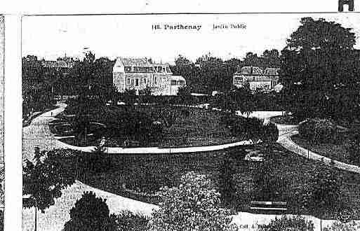 Ville de PARTHENAY Carte postale ancienne