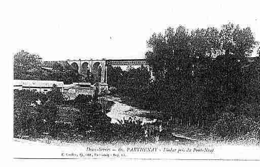 Ville de PARTHENAY Carte postale ancienne